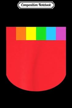 Composition Notebook: LGBT Pocket Rainbow Design - Raise Awareness  Journal/Notebook Blank Lined Ruled 6x9 100 Pages
