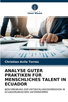 Paperback Analyse Guter Praktiken Für Menschliches Talent in Ecuador [German] Book