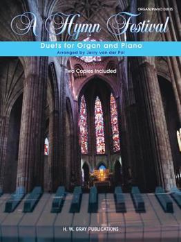 Paperback A Hymn Festival: Duets for Organ and Piano Book