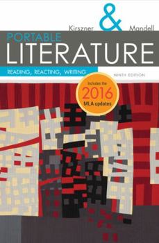Paperback Portable Literature: Reading, Reacting, Writing (W/ Mla9e Update Card) Book