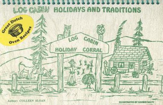 Spiral-bound Log Cabin Holidays & Traditions Cookbooks Book