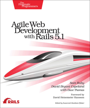 Paperback Agile Web Development with Rails 5.1 Book