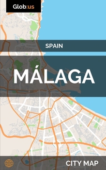 Paperback Málaga, Spain - City Map Book