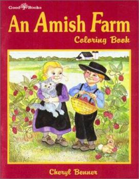 Paperback Amish Farm Coloring Book