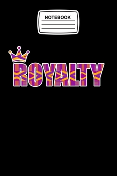 Notebook: Kente Pattern, Royalty Kings & Queens African Style Journal Notebook Blank Lined Ruled 6x9 120 Pages