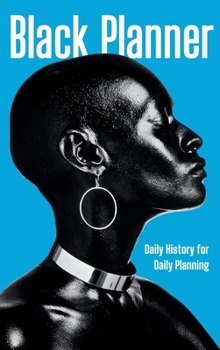 Hardcover Black Planner: Daily History for Daily Planning Book