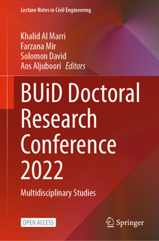 Hardcover Buid Doctoral Research Conference 2022: Multidisciplinary Studies Book