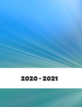 Paperback 2020-2021: Monthly Planner 2020-2021 Book