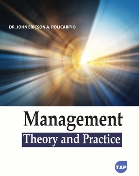 Paperback Management Theory and Practice Book