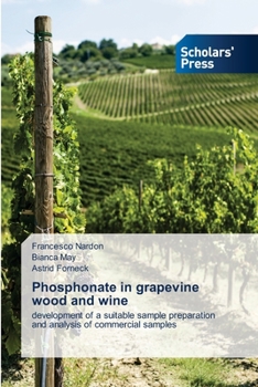 Paperback Phosphonate in grapevine wood and wine Book