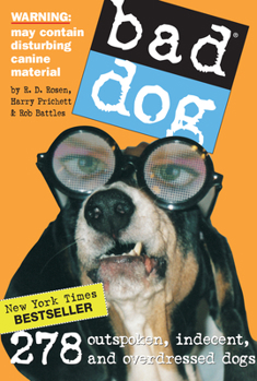 Paperback Bad Dog: 278 Outspoken, Indecent, and Overdressed Dogs Book