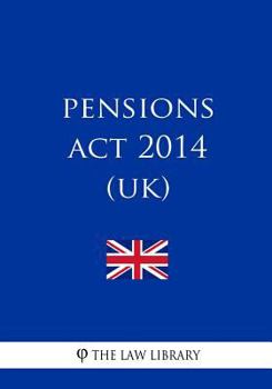 Paperback Pensions ACT 2014 (Uk) Book