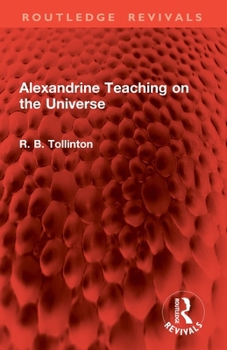 Paperback Alexandrine Teaching on the Universe Book