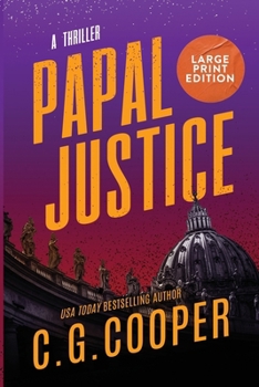 Paperback Papal Justice: Large Print Edition Book