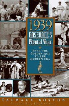 Hardcover 1939baseballs Pivotal Year Book