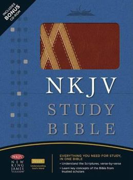 Hardcover The NKJV Study Bible: New King James Version, Burgundy, LeatherSoft, Study Bible Book