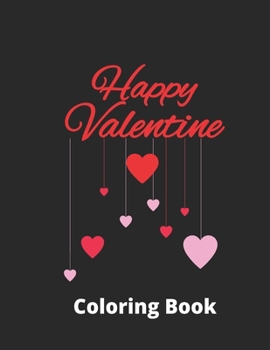Paperback Happy Valentine Coloring Book