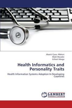 Paperback Health Informatics and Personality Traits Book