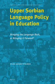 Hardcover Upper Sorbian Language Policy in Education Book