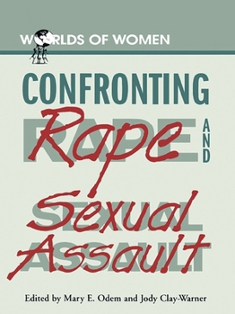 Paperback Confronting Rape and Sexual Assault Book