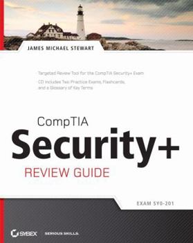 Paperback Comptia Security+ Review Guide: Sy0-201 Book