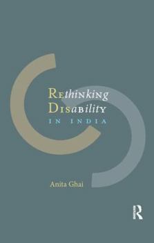 Paperback Rethinking Disability in India Book