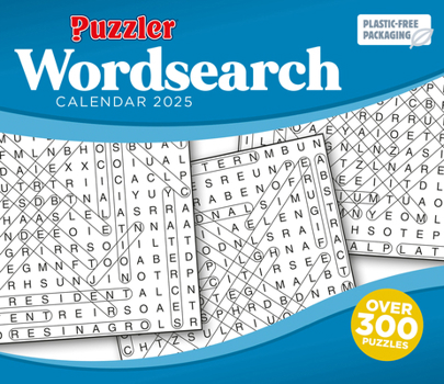 2025 Word Search, Puzzler Boxed Calendar: Plastic Free Packaging