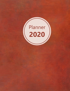 Paperback Planner 2020: Monthly and Weekly Planner. Week on 1 page. Start your week with weekly Focus, Tasks, To-Dos. Monday start week. 11.0" Book