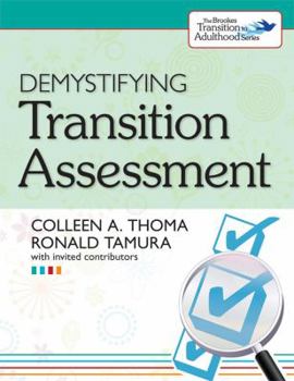 Paperback Demystifying Transition Assessment Book