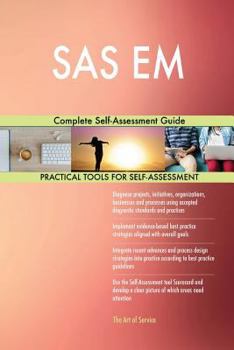 Paperback SAS EM Complete Self-Assessment Guide Book