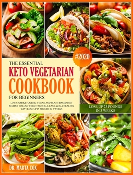 Hardcover Keto Vegetarian Cookbook For Beginners Book
