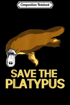 Paperback Composition Notebook: Platypus 2 Journal/Notebook Blank Lined Ruled 6x9 100 Pages Book