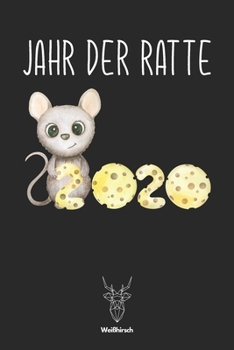 Paperback Jahr der Ratte 2020: A5 Jahresplaner 2020 - Organizer - Jahreskalender - Buchkalender - Wochenkalender - Terminplaner für Jahresvorsätze, S [German] Book