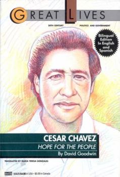 Paperback Cesar Chavez: Hope for the People Book