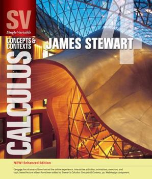 Hardcover Single Variable Calculus: Concepts and Contexts, Enhanced Edition Book