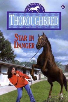 Paperback Thoroughbred #37: Star in Danger Book