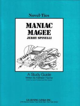 Paperback Maniac Magee: Novel-Ties Study Guide Book