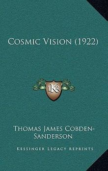 Paperback Cosmic Vision (1922) Book