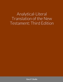 Paperback Analytical-Literal Translation of the New Testament-OE Book