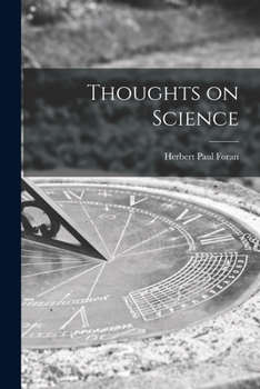 Paperback Thoughts on Science Book
