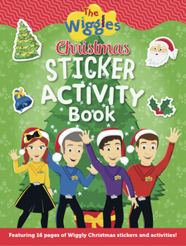 Paperback Christmas Sticker Activity Book