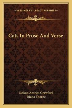Paperback Cats In Prose And Verse Book