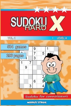 Paperback Sudoku X - hard, vol. 1 Book