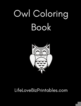 Paperback Owl Coloring Book