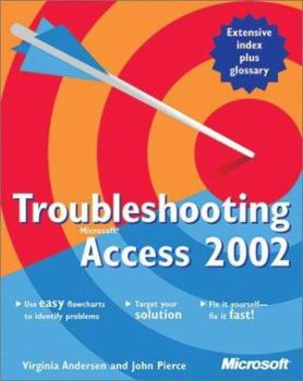 Paperback Troubleshooting Microsoft Access 2002 Book