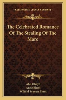 Paperback The Celebrated Romance Of The Stealing Of The Mare Book