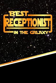 Paperback The Best Receptionist in the Galaxy: Isometric Dot Paper Notebook Book 120 Pages 6"x9" Book