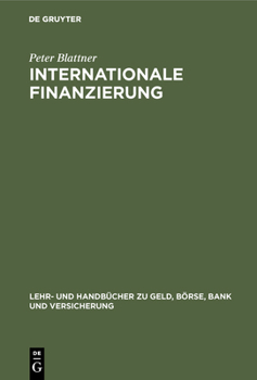 Hardcover Internationale Finanzierung [German] Book