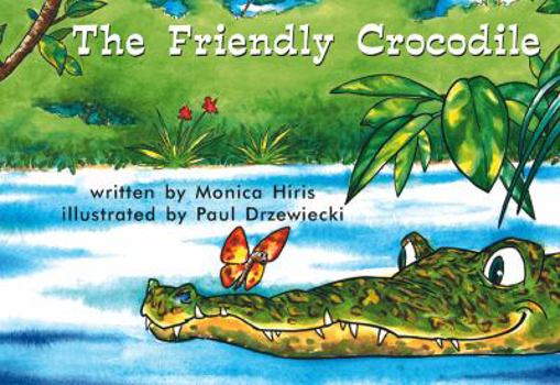 Hardcover The Friendly Crocodile (Kaeden Books) [Large Print] Book
