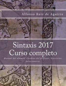 Paperback Sintaxis 2017 Curso completo [Spanish] Book